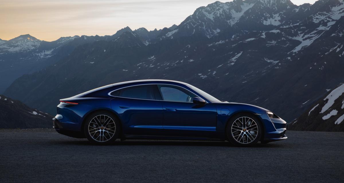 Voiture porsche Taycan